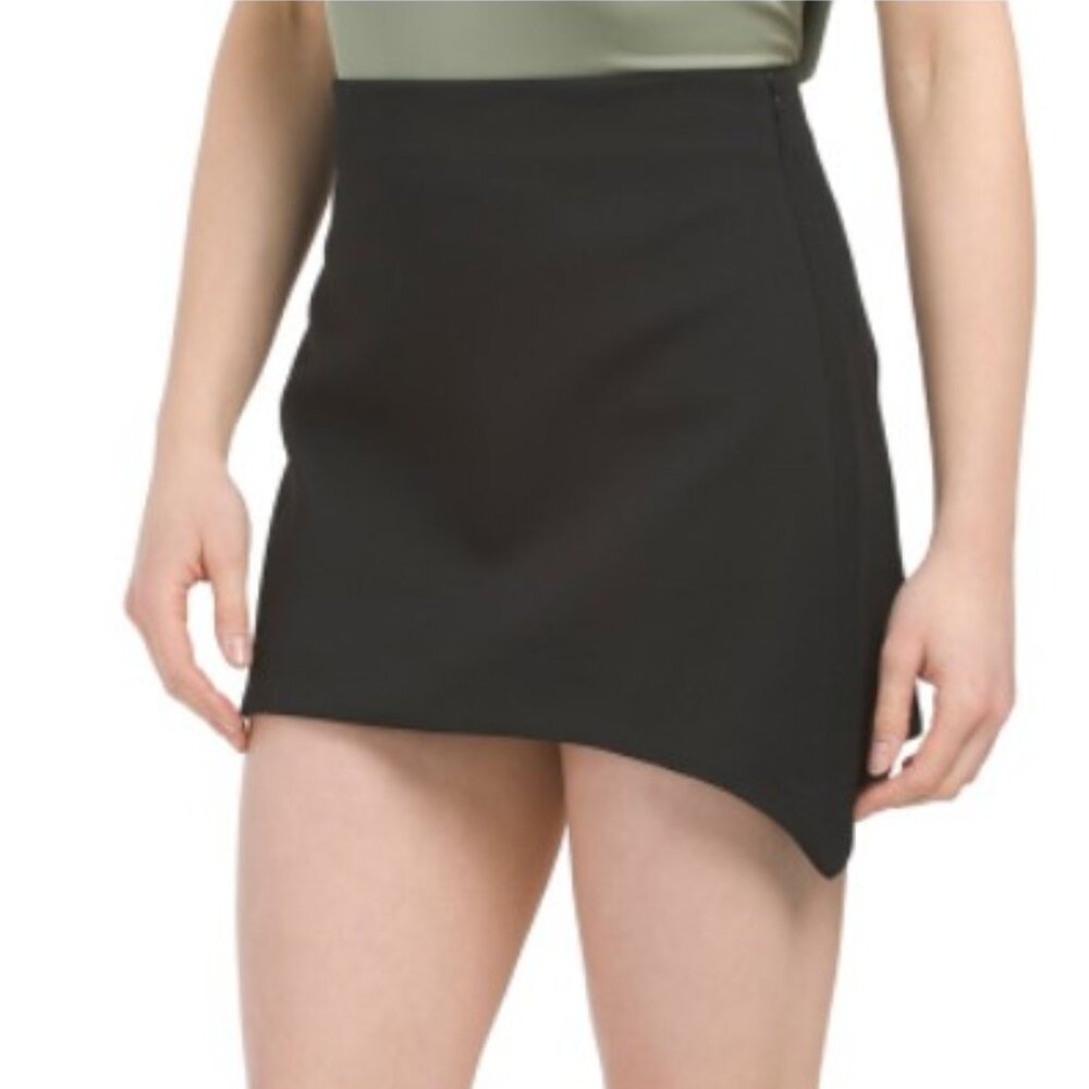 NWT ZARA Asymmetrical Mini Skirt Small